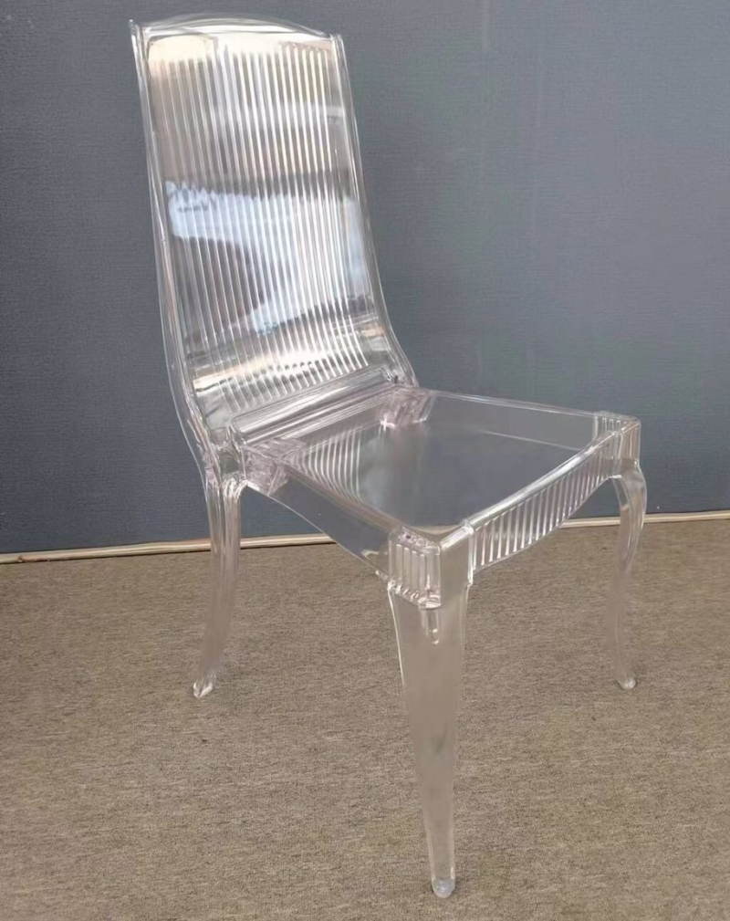 Clear Plastic Chair Series 04 - view 5