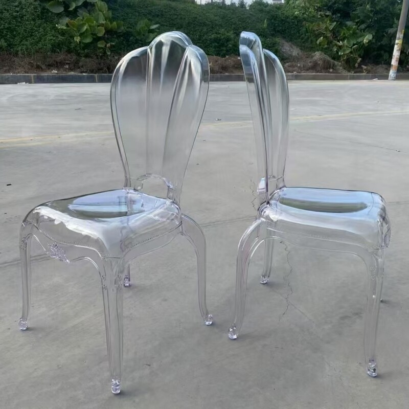 Clear Plastic Chair Series 03 - view 3