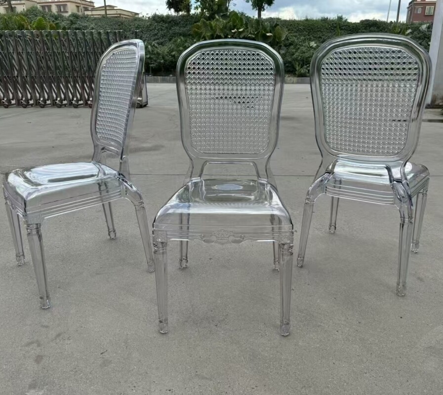 Clear Plastic Chair Series 02 - view 4