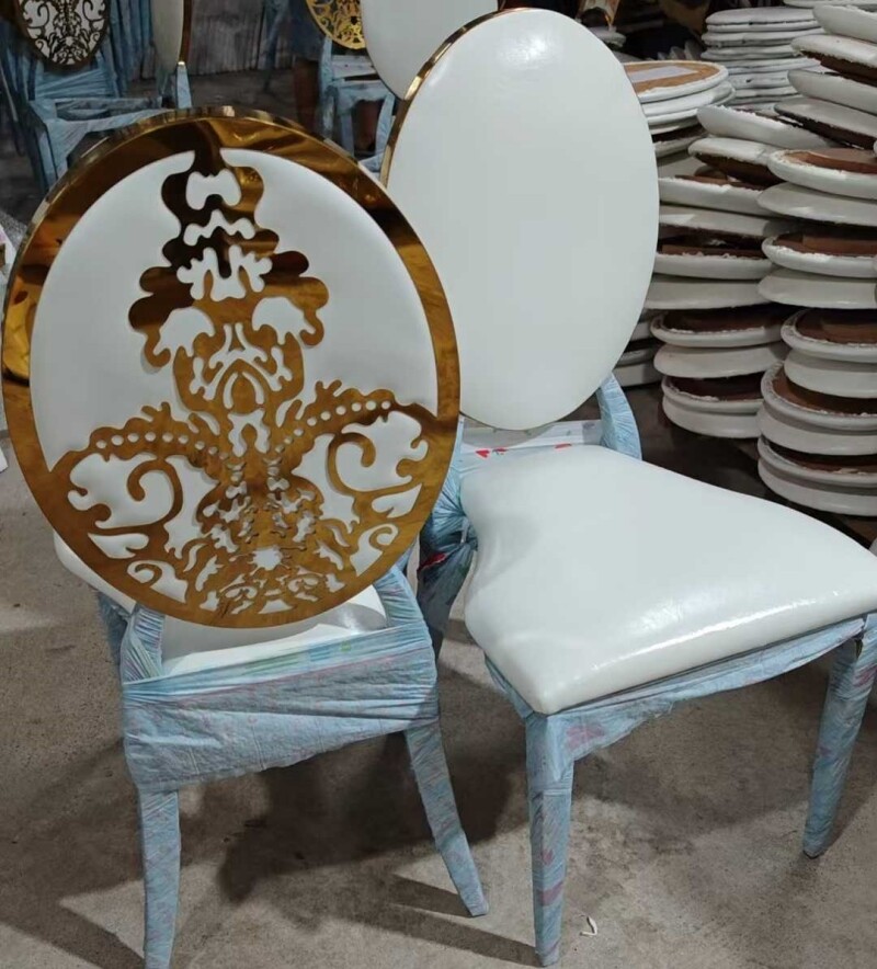 Stainless Steel Dining Event Wedding Chair Series 07 - view 6