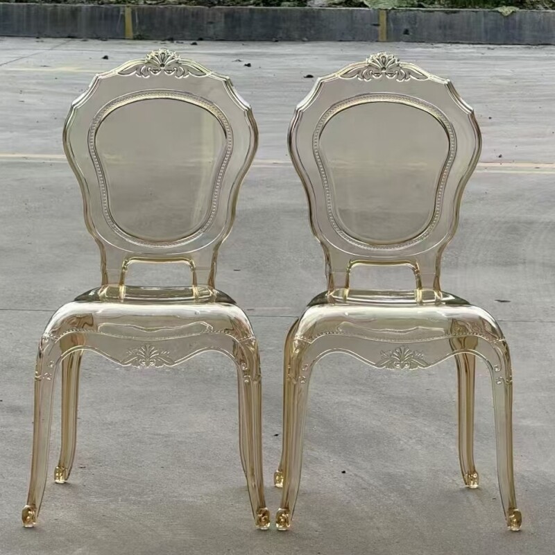 Clear Plastic Chair Series 02 - view 1