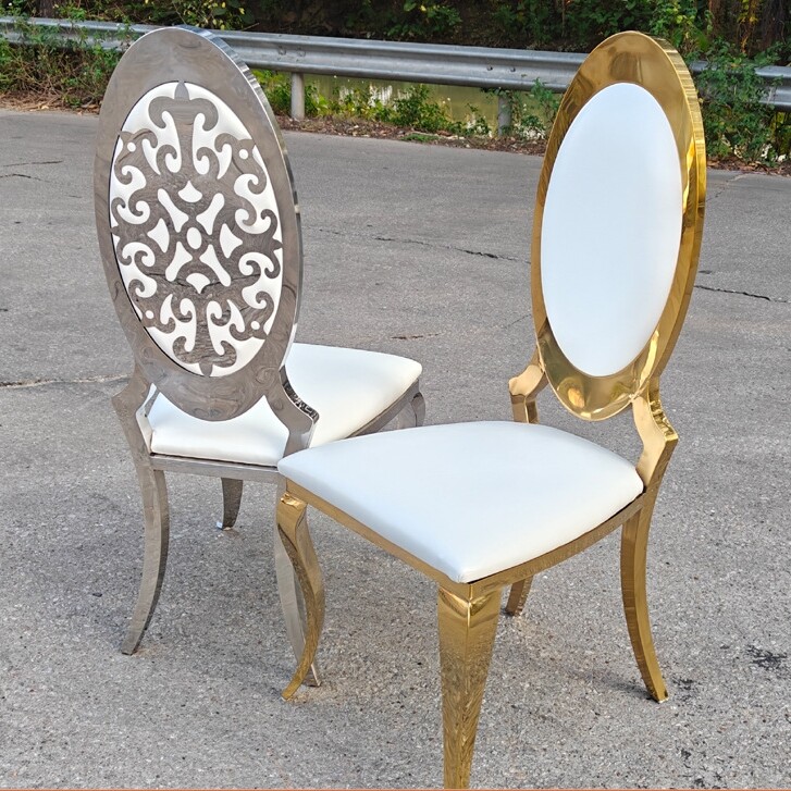 Stainless Steel Dining Event Wedding Chair Series 08 - view 6