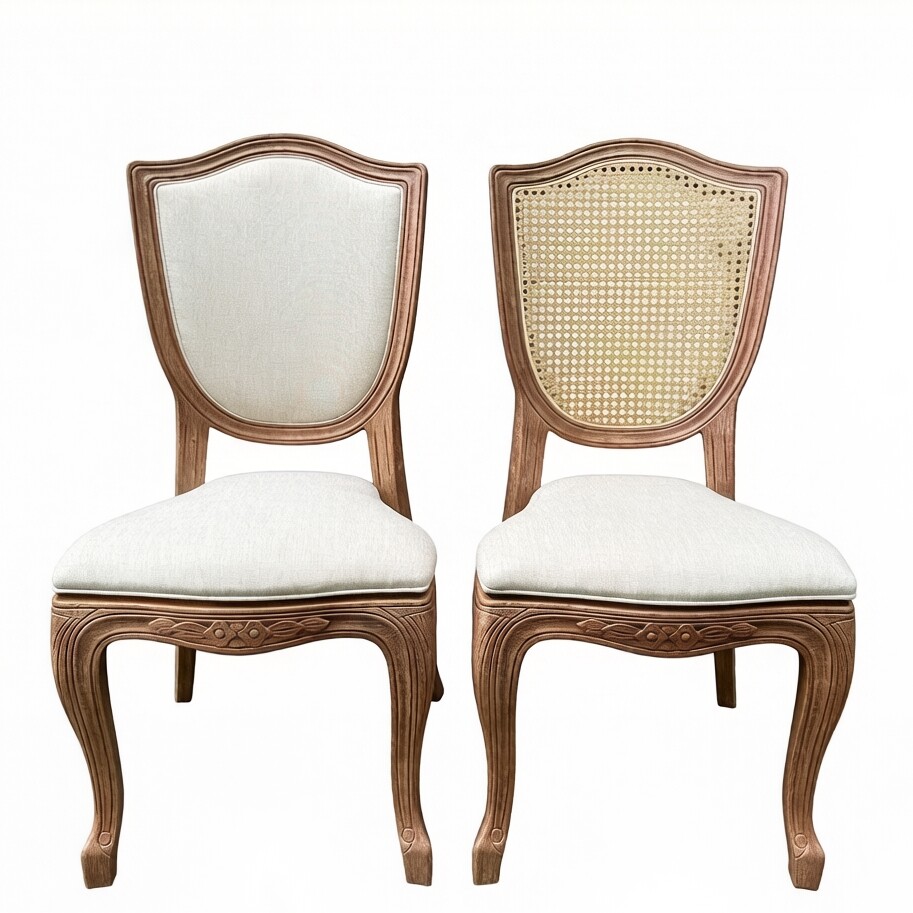 Wooden Look Like Resin Plastic Event Chair Series 03 - view 3