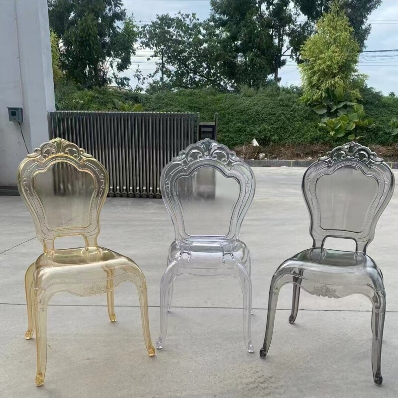 Clear Plastic Chair Series 03 - view 1