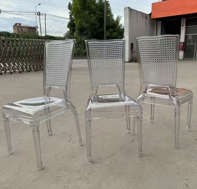 Clear Plastic Chair Series 02 - view 3