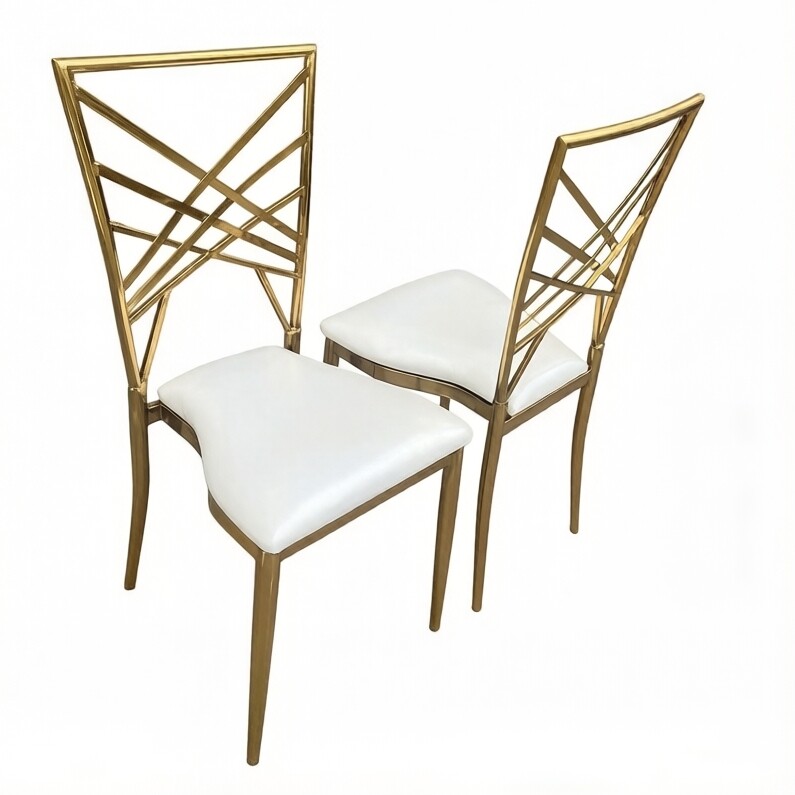 Stainless Steel Dining Event Wedding Chair Series 12 - view 4