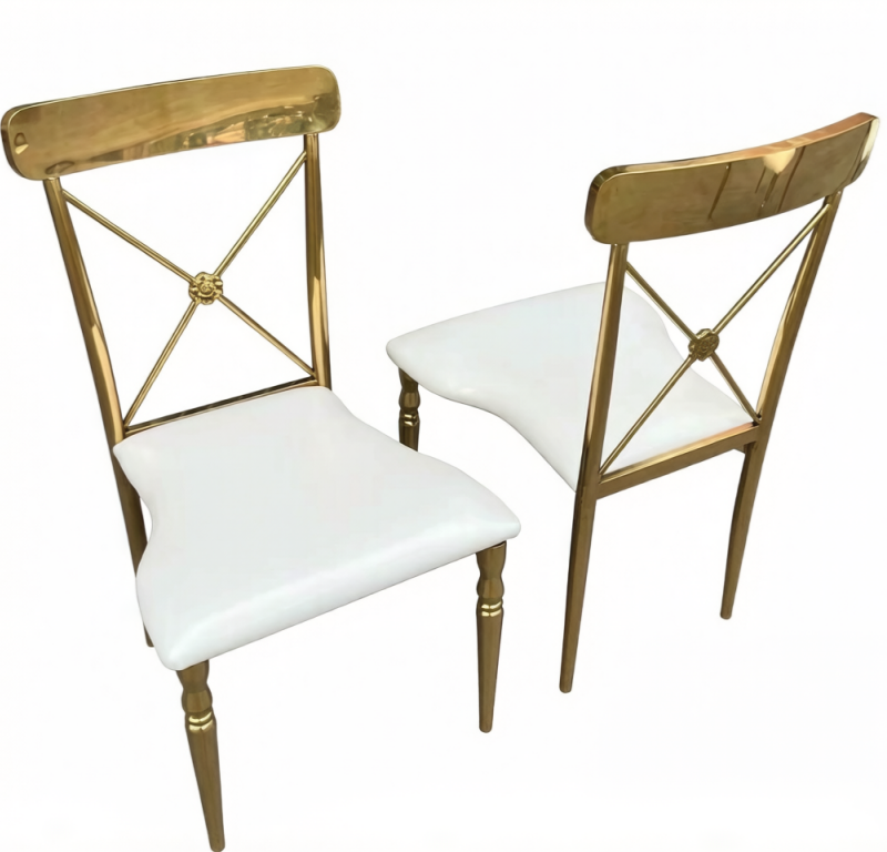 Stainless Steel Dining Event Wedding Chair Series 12 - view 3