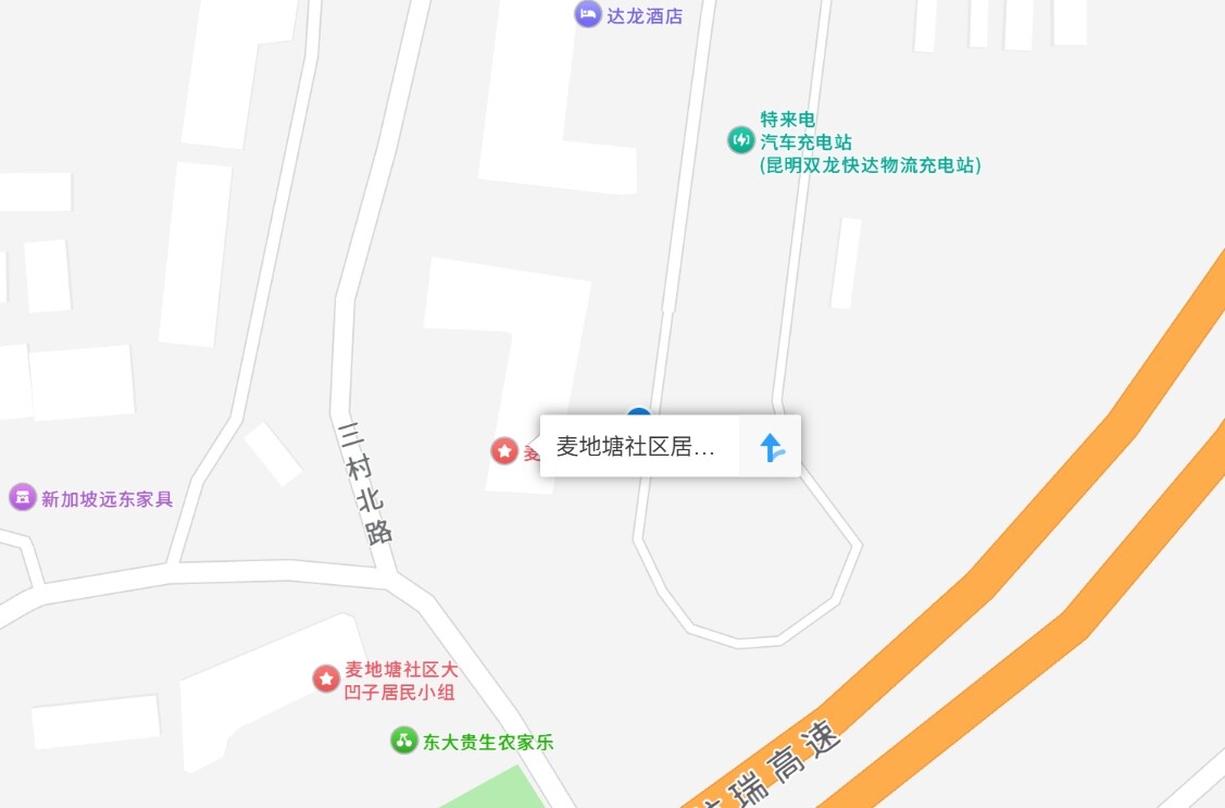 达龙物流位置示意图