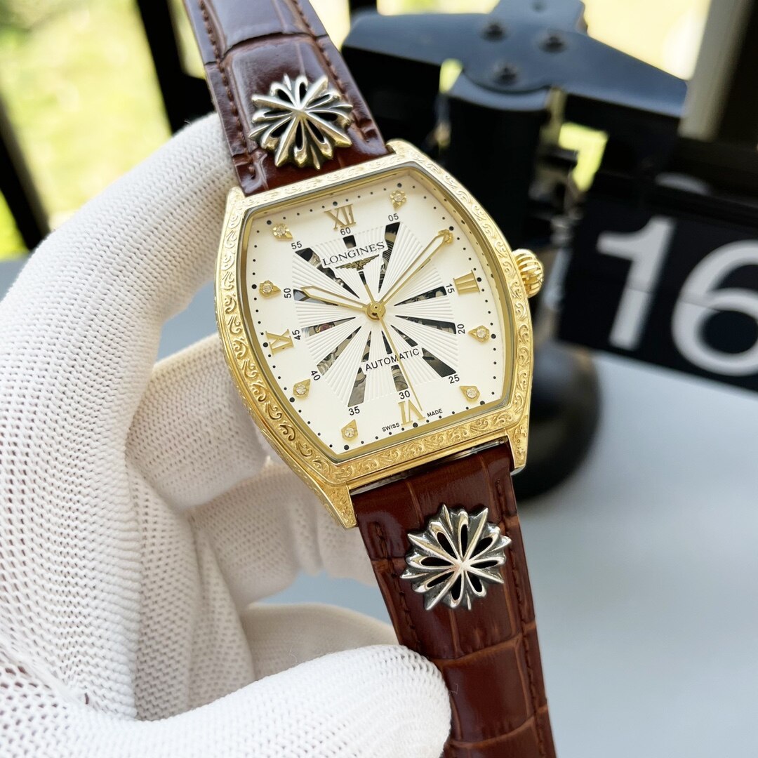 Longines Longines Vintage Tonneau Engraved Automatic Ladies Watch