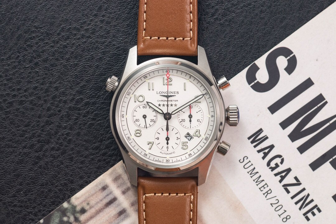 Longines Longines Spirit Chronograph Leather Men Watch
