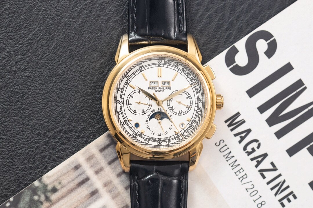 Patek Philippe Patek Philippe Complications Yellow Gold Chronograph Moonphase Watch