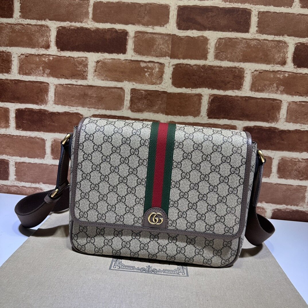  Gucci Gucci Ophidia GG Supreme Messenger Bag 
