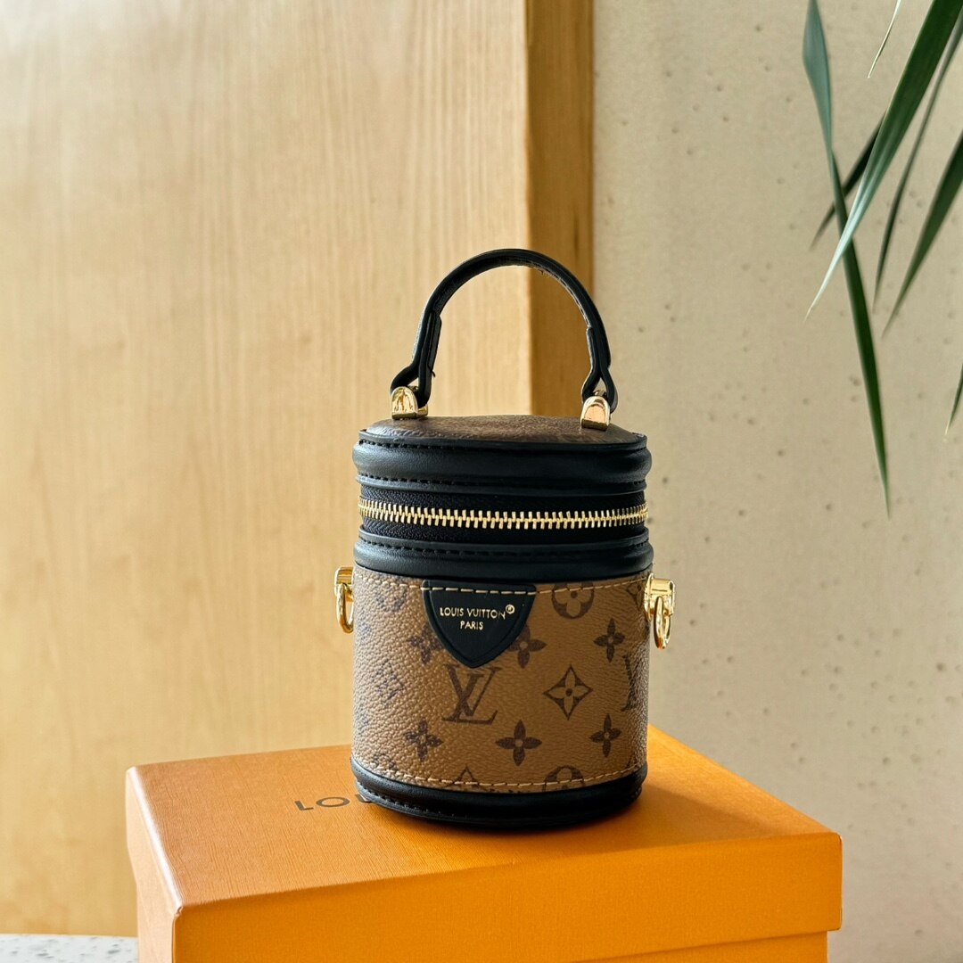 Louis Vuitton LV Mini Cylinder Handbag Crossbody Bag
