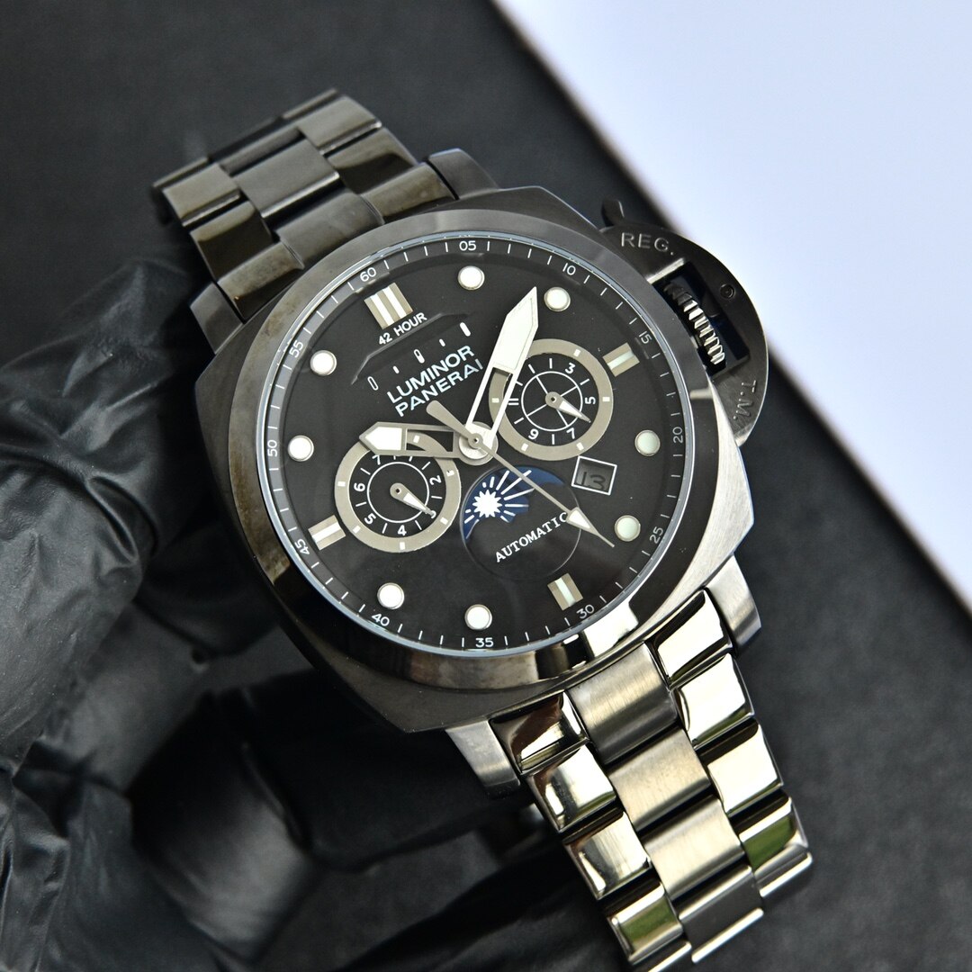 Panerai Panerai Luminor Moonphase Chronograph Steel Men Watch