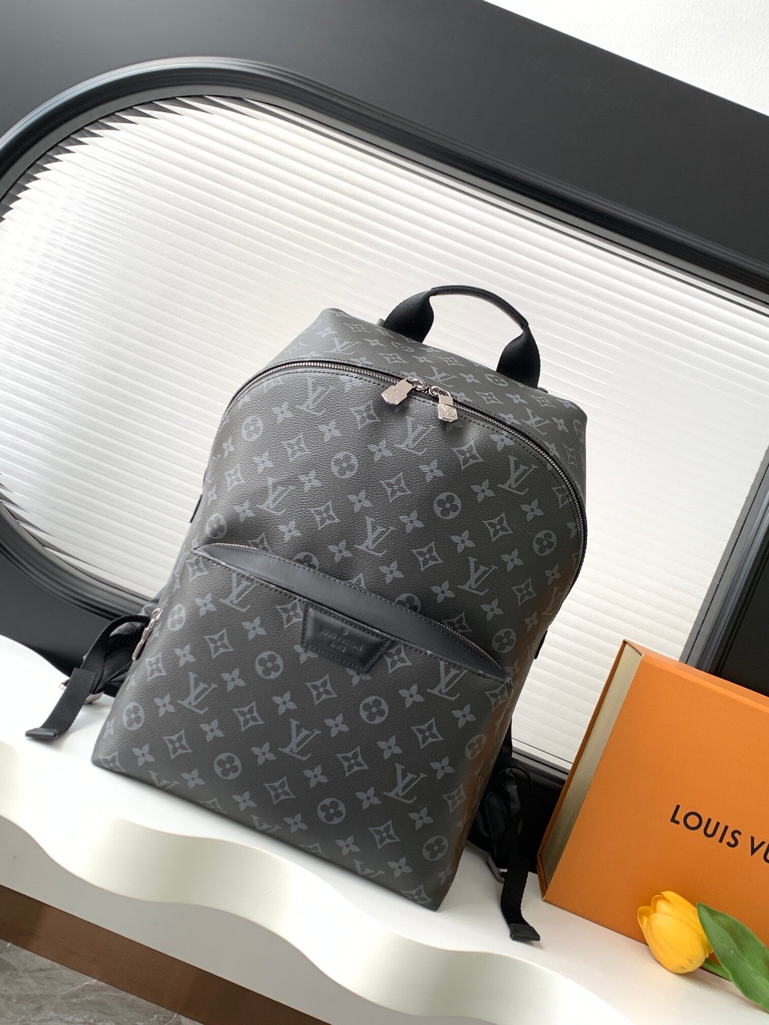  Louis Vuitton Louis Vuitton Monogram Eclipse Explorer Backpack