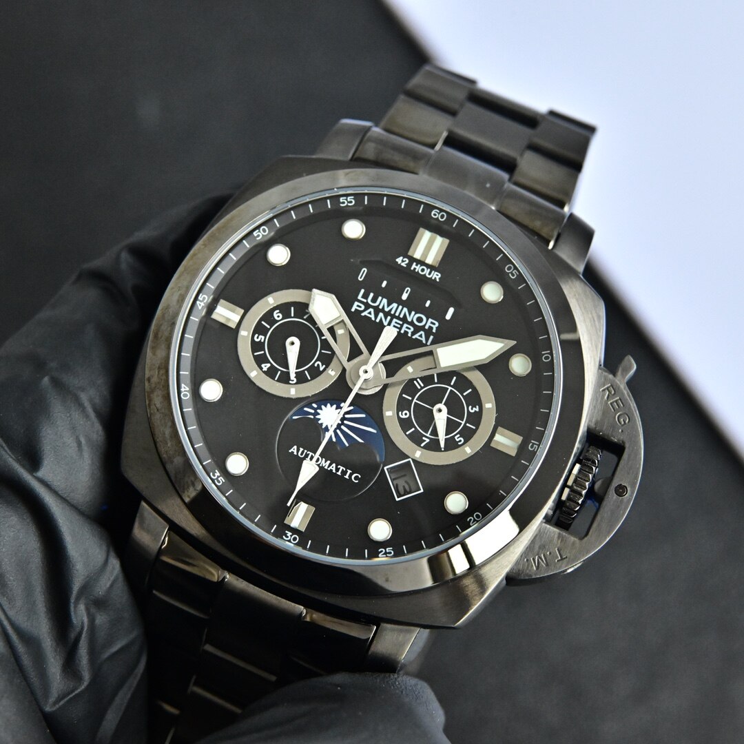 Panerai Panerai Luminor Moonphase Chronograph Steel Men Watch