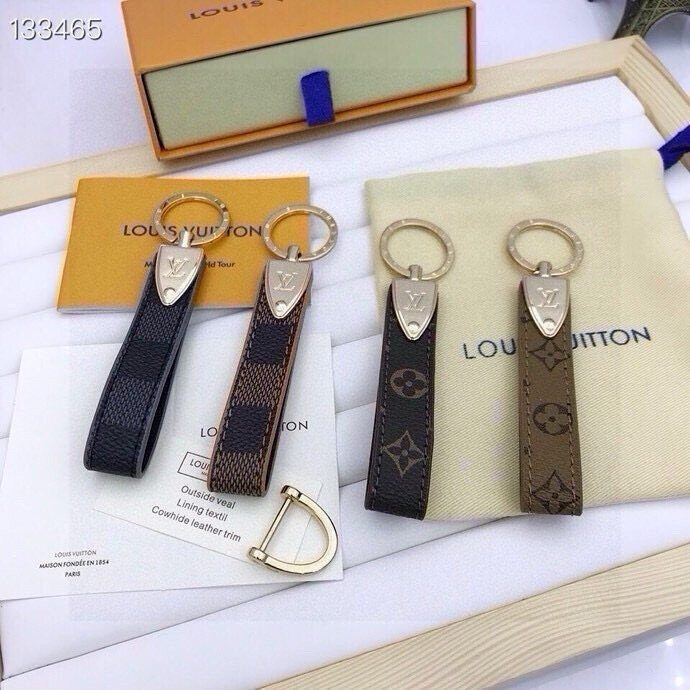 Louis Vuitton Louis Vuitton Monogram Damier Strap Keychain
