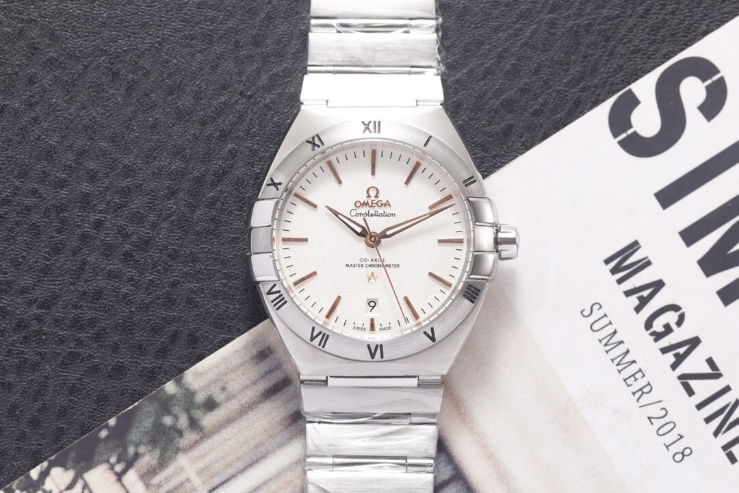 Omega Omega Constellation Steel White Dial Bracelet Men's Watch