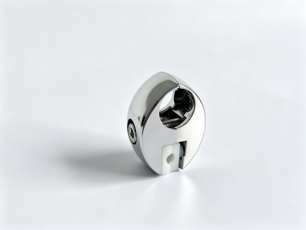 Single-sided glass clamp