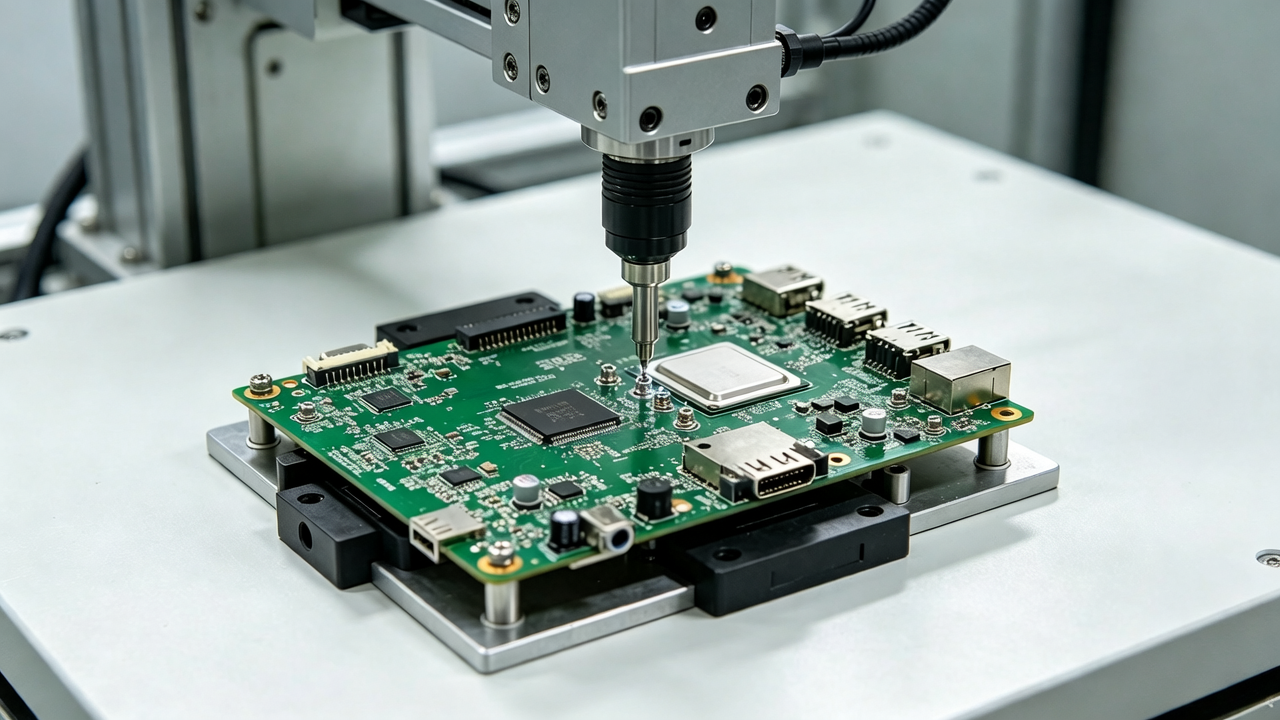 3C Mainboard Screwing