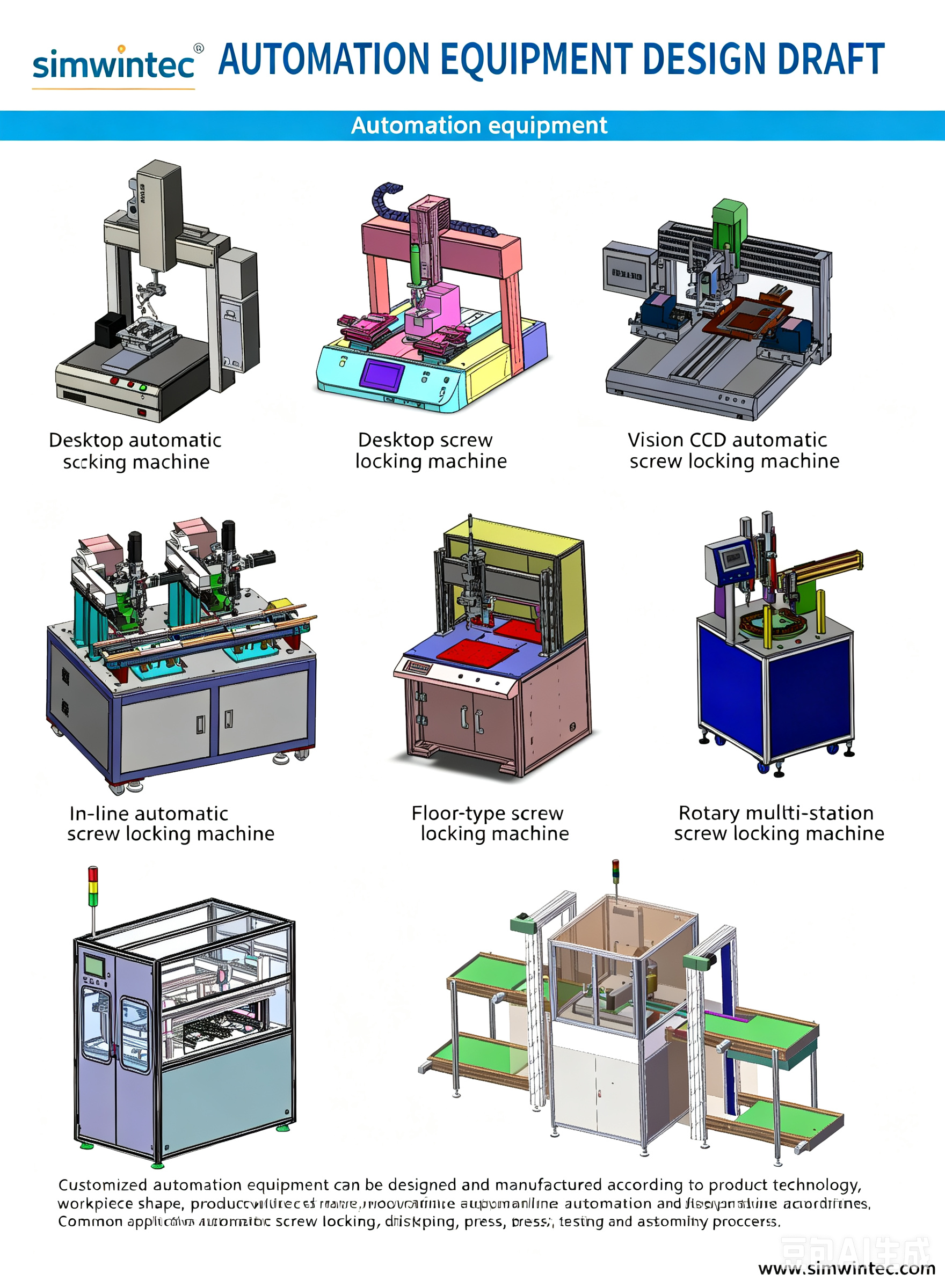 Custom automation equipment design