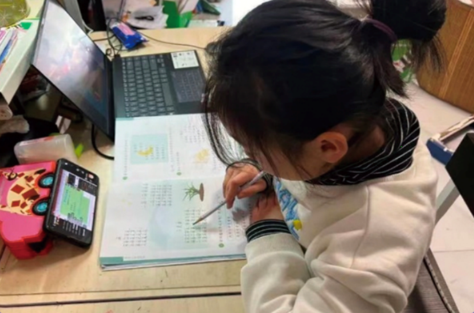 学生使用学习 APP