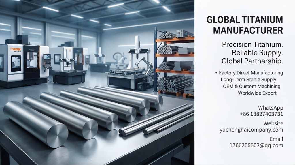 How to Select a Reliable Titanium Bar Supplier: From Manufacturing Capability to Documentation Traceability