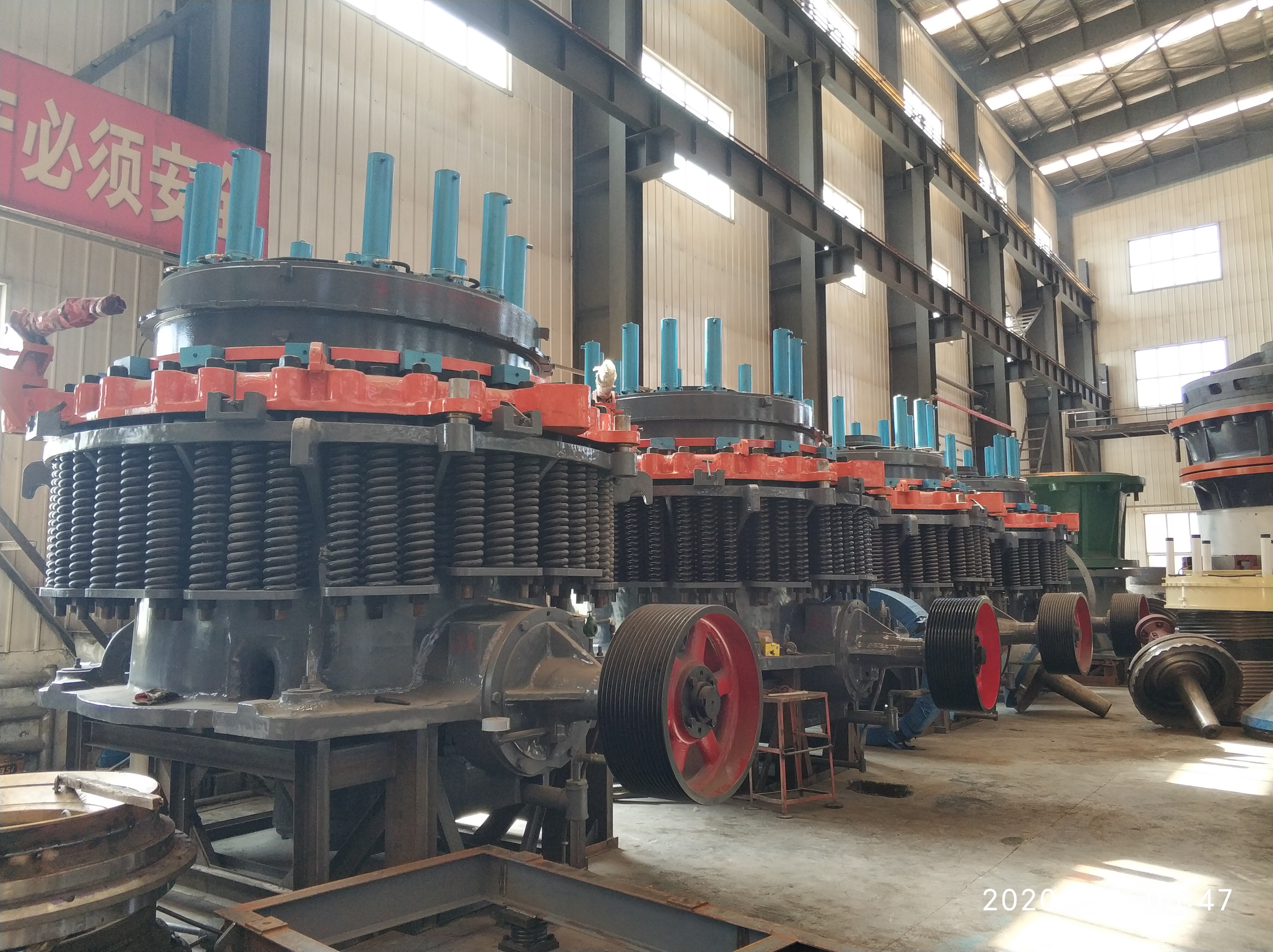 S Composite Spring Hydraulic Cone Crusher Series
