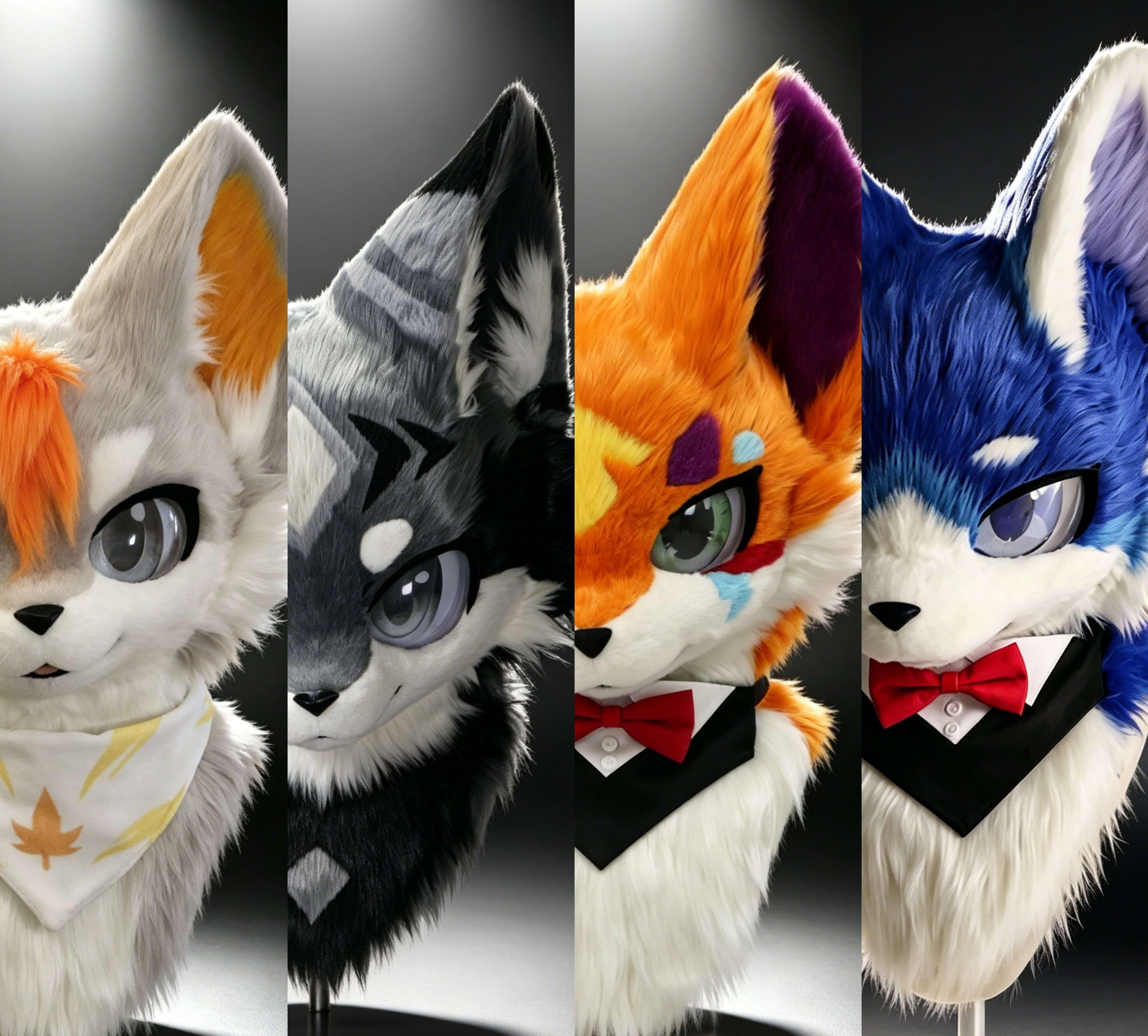 fursuit head custom 经典妖系兽头定制系列