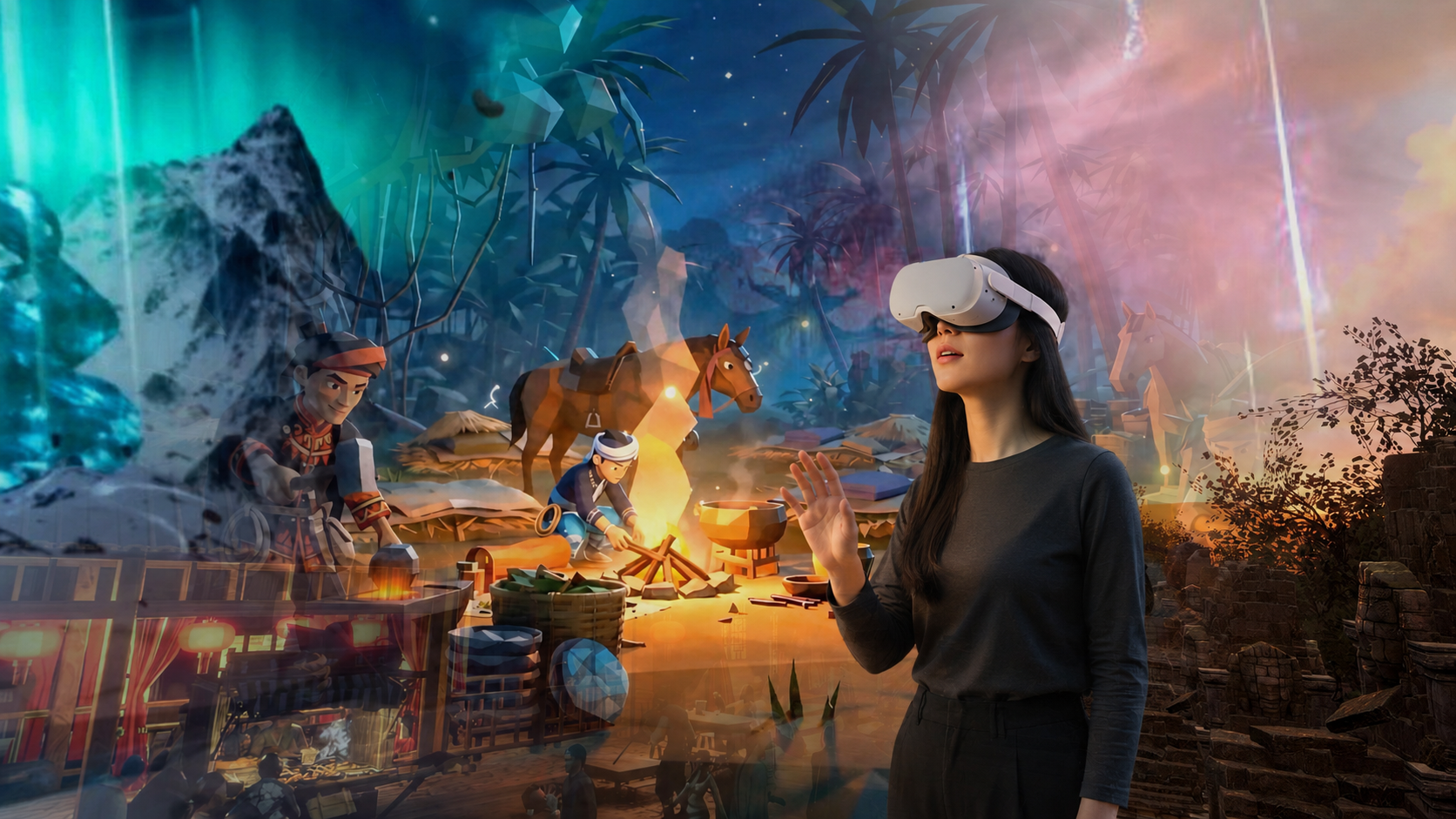 Immersive VR Large Space
