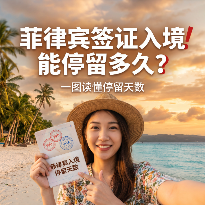 菲律宾签证入境能停留多久?最新停留时长 + 续签规则全解 - 菲律宾入境