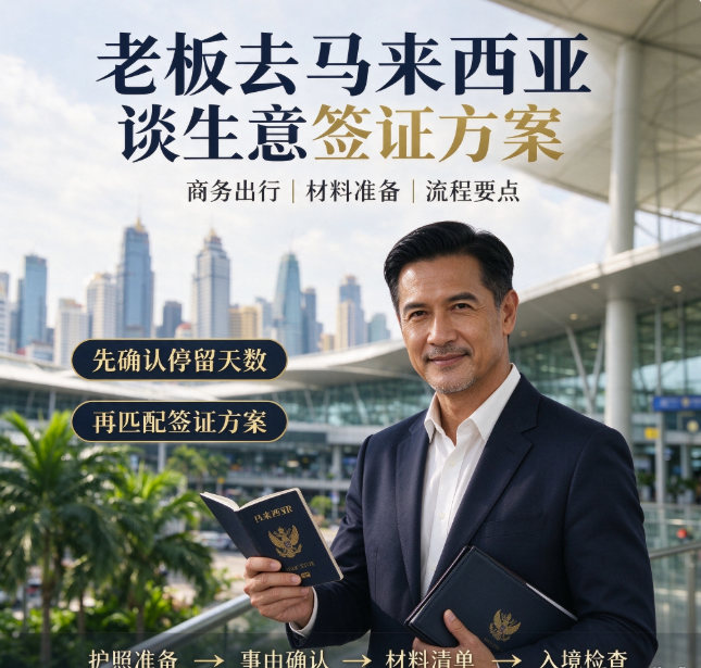 老板去马来西亚谈生意签证方案 - 马来西亚首图