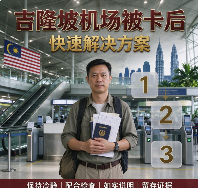 吉隆坡机场被卡以后，快速的解决方案是什么？ - 马来西亚相关文章