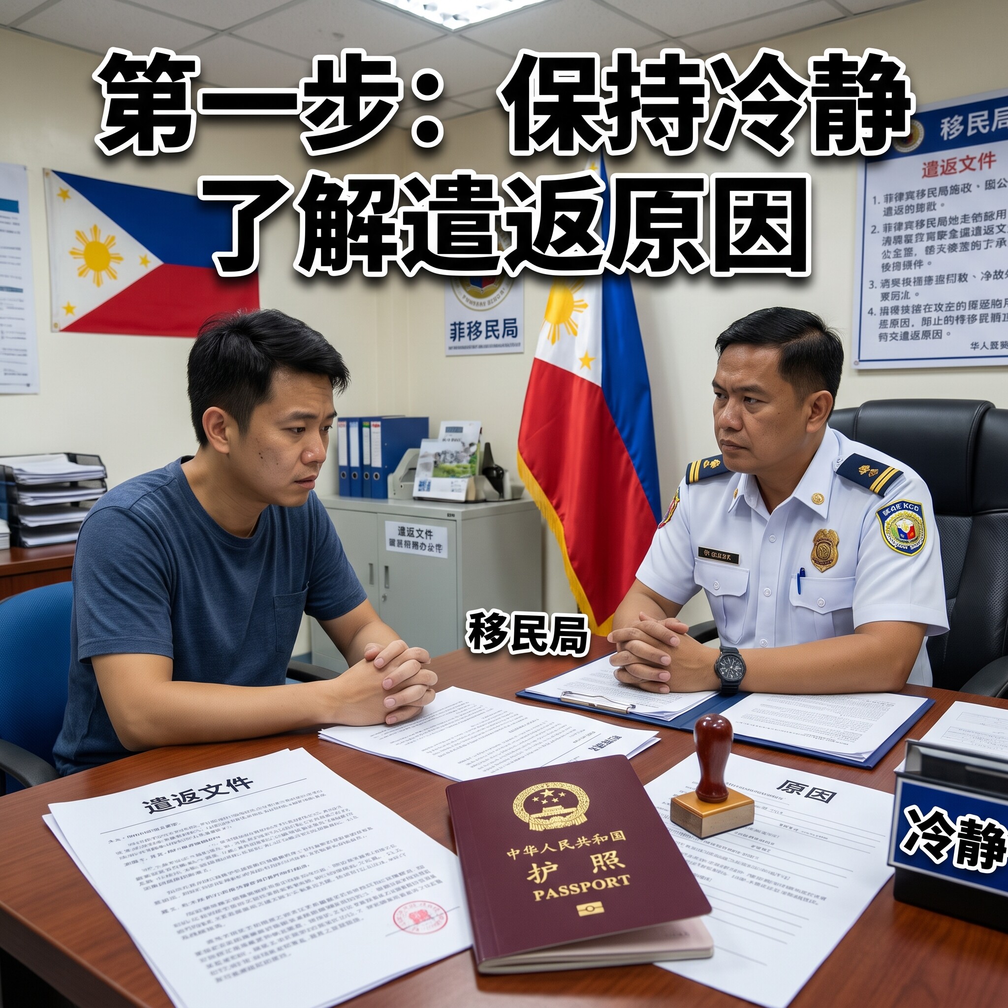 华人在菲律宾被遣返怎么办？完整应对指南 | 黑名单解除 + 重新入境全攻略 - 菲律宾配图