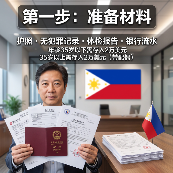 菲律宾SRRV微笑计划申请流程_2026最新材料清单 | 本地代办指南 - 菲律宾示意图2