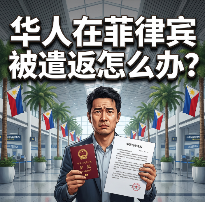 华人在菲律宾被遣返怎么办？完整应对指南 | 黑名单解除 + 重新入境全攻略 - 菲律宾首图