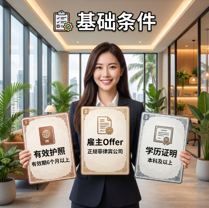 菲律宾9G工签需要什么条件?怎么办理?2026完整申请指南 - 菲律宾示意图2