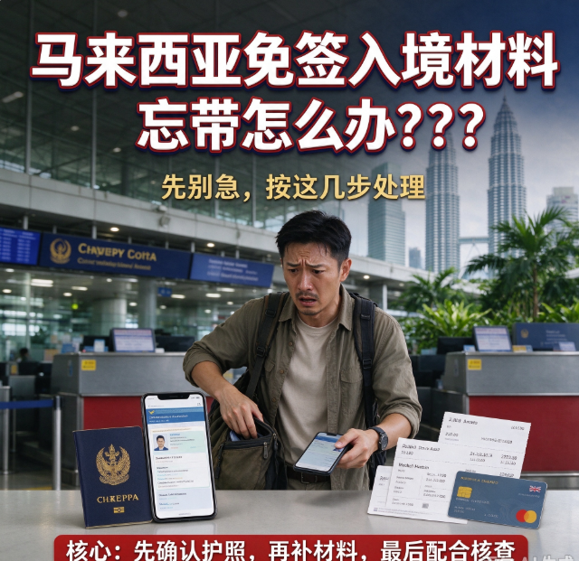 马来西亚免签入境材料忘带怎么办？ - 马来西亚相关文章