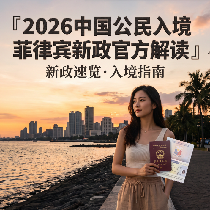 2026中国公民入境菲律宾新政官方解读 | 避坑全指南 - 菲律宾首图