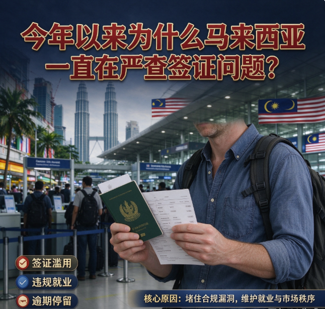 今年以来为什么马来西亚一直在严查签证问题？申请流程是怎样的？ - 马来西亚相关文章