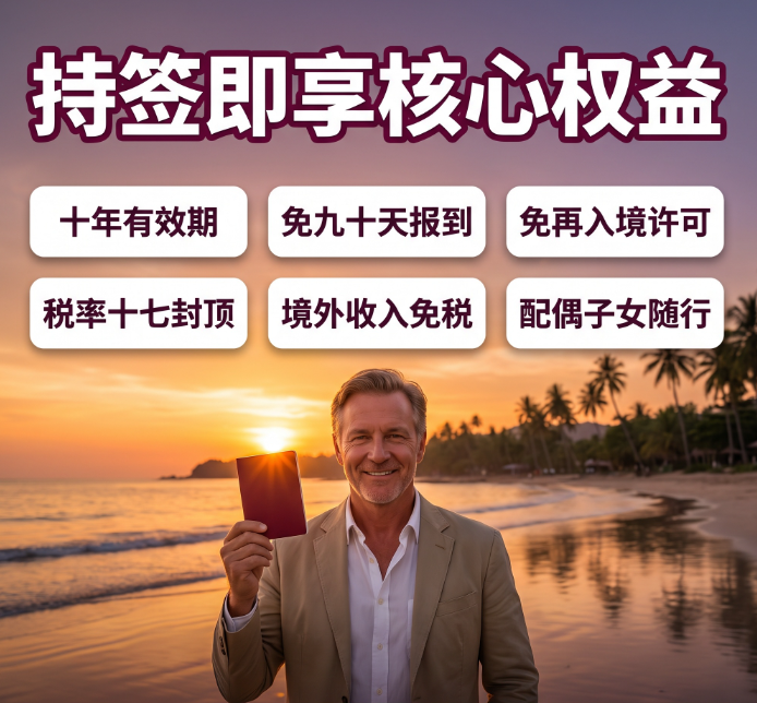 2026泰国LTR长期居民签证新政落地：外籍旅居门槛全面调整 官方规则深度解读 - 泰国配图
