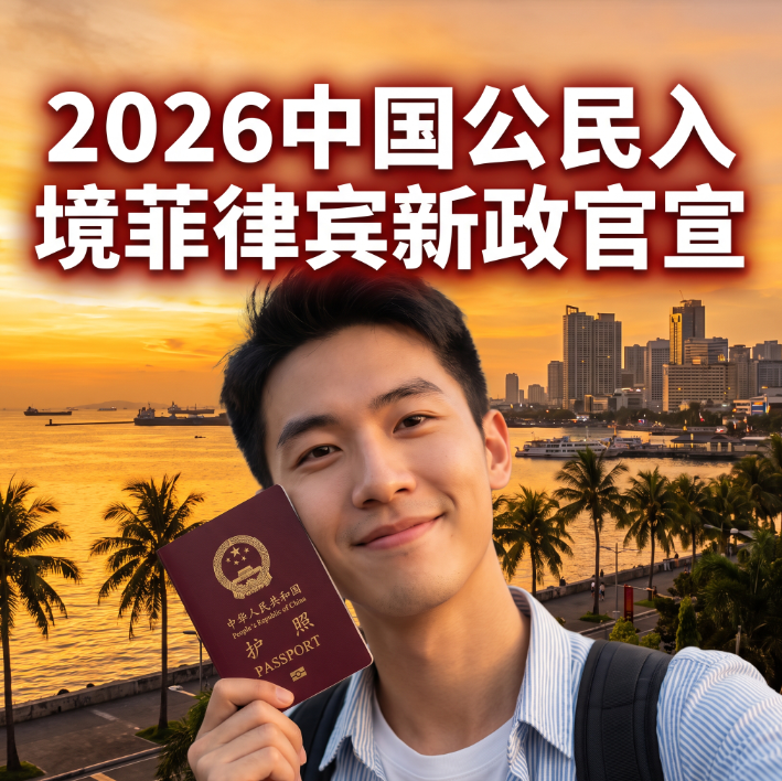 2026中国公民入境菲律宾新政官宣：14 天免签正式落地！政策细则 + 入境避坑全指南 - 菲律宾首图