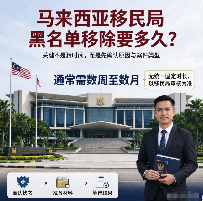 马来西亚移民局黑名单移除要多久？2026最新时效详解 - 马来西亚相关文章