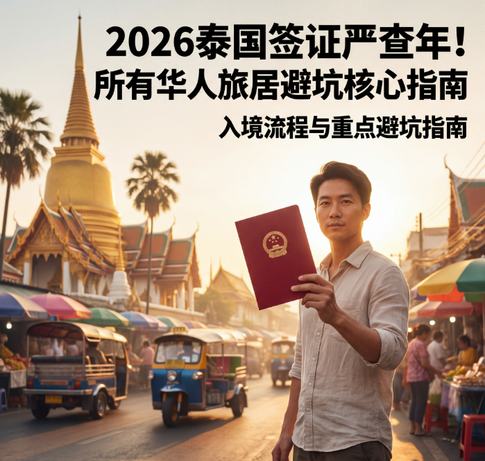 2026泰国签证严查年！所有华人旅居避坑核心指南 - 泰国旅游签相关文章