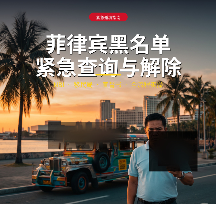 菲律宾黑名单如何紧急查询与解除？最新完整操作指南 - 移民局查询相关文章
