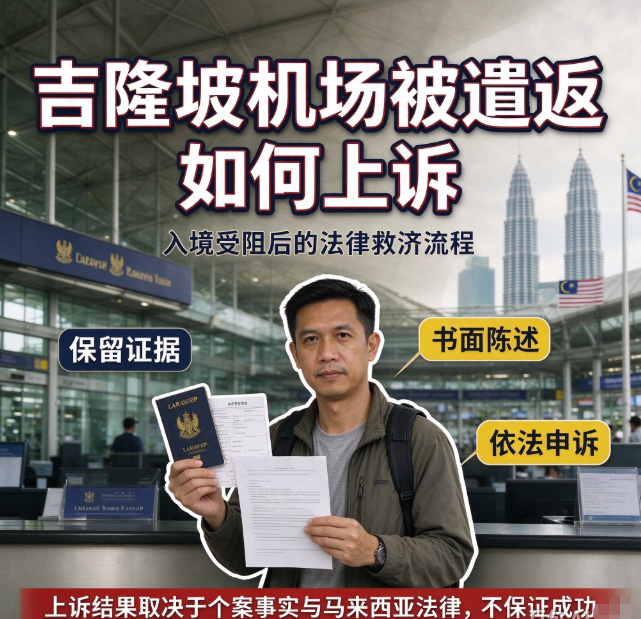 吉隆坡机场被遣返如何上诉成功？ - 马来西亚相关文章