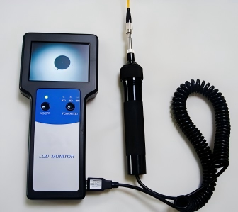 Probe Optical Fiber Microscope, 200x 400x magnification