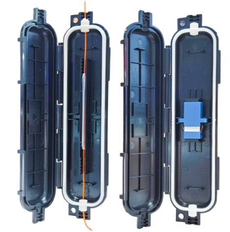 Single Port Fiber Optic Protection Box