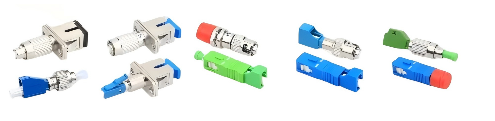Hybrid Fiber Optic Adapter（Male to Female）