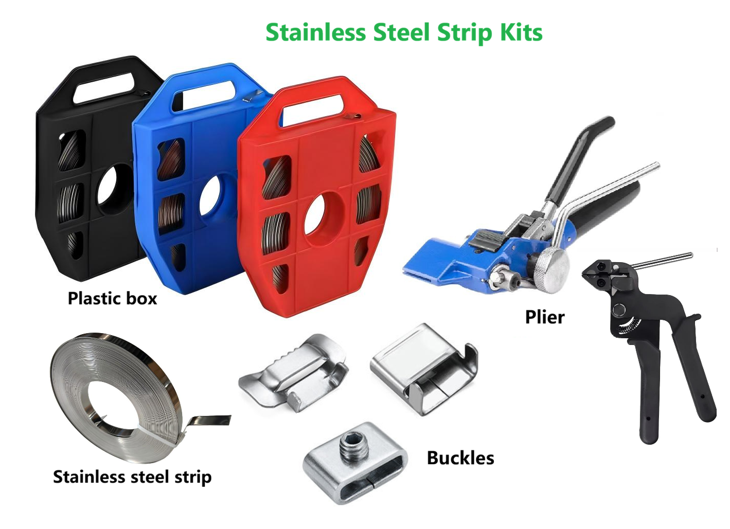 201 304 316 Stainless Steel Strip Kits